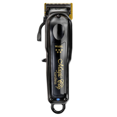 Wahl 5-Star Cordless Magic Clip Black – Mașină de Tuns Profesională cu Lamă Stagger-Tooth, Motor Puternic și 8 Piepteni Premium