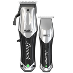 Wahl Launch Combo – Set Profesional Mașină de Tuns + Trimmer fără Fir