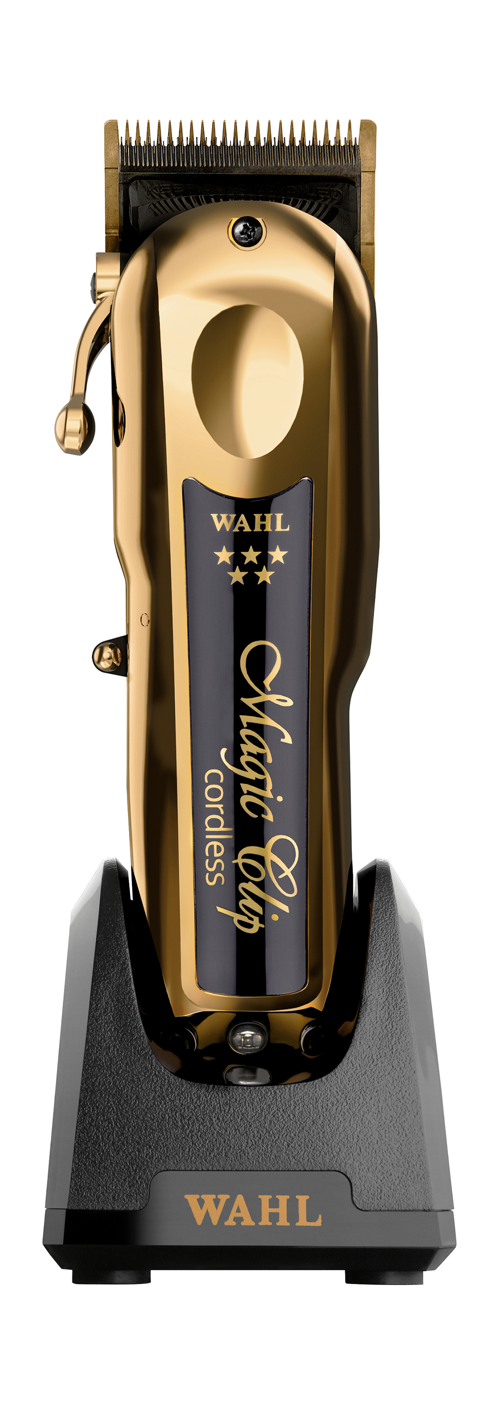 Wahl masina de tuns Magic Clip 5* Gold Cordless + Cadou Set Cutite Magic Clip Gold Cordless