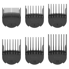 Wahl Set Profesional de Înălțătoare Slide-On – 6 Dimensiuni pentru Tunsori Precise și Versatile
